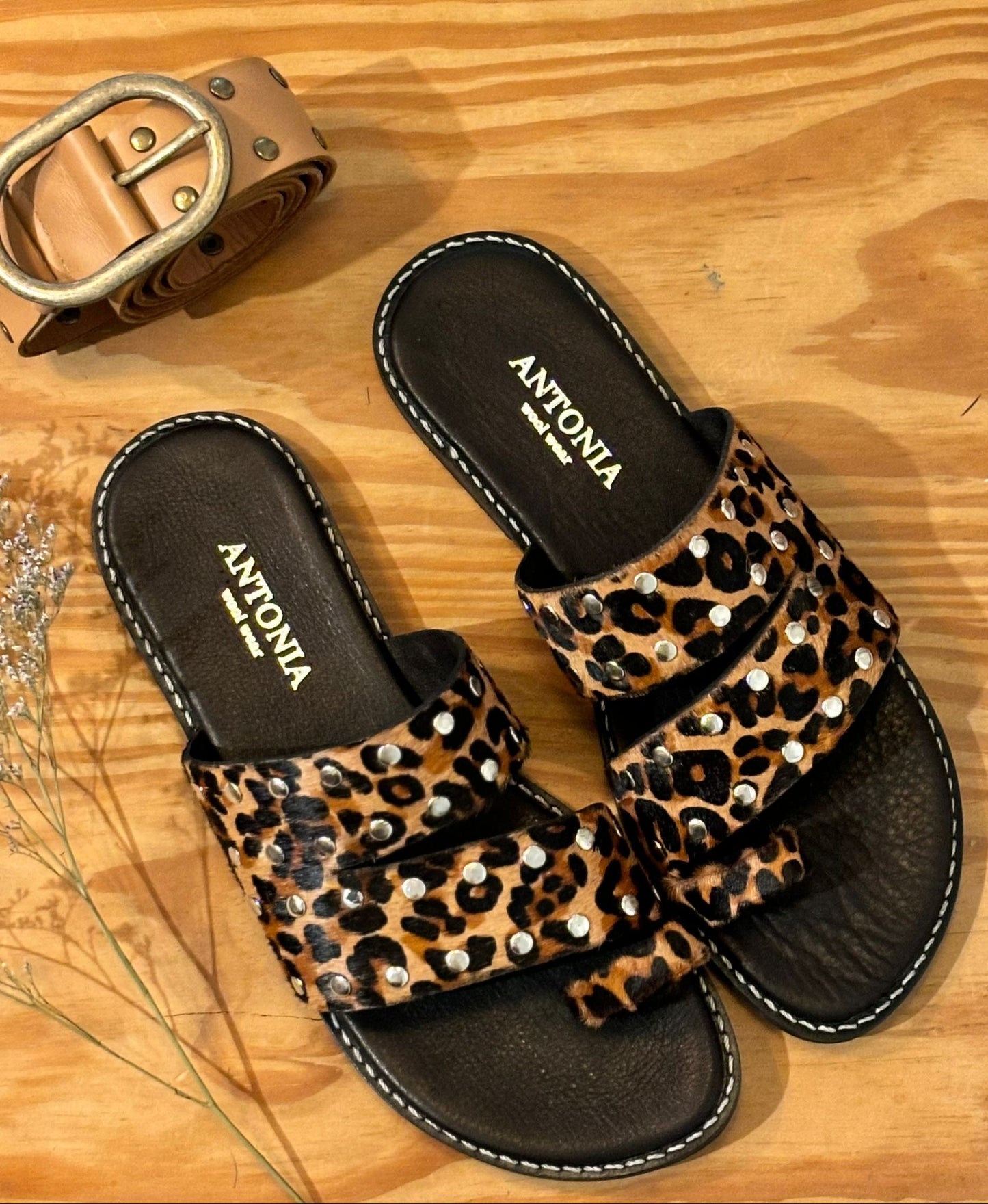 Sandalia summer Animal Print