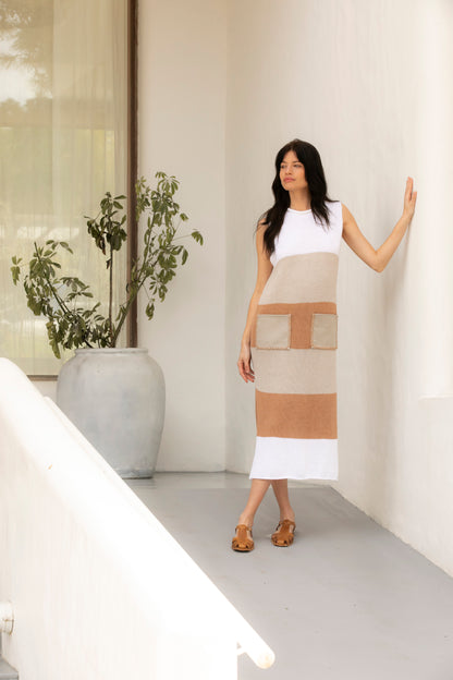 Linen pocket Dress