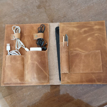 Leather Cable Organizer