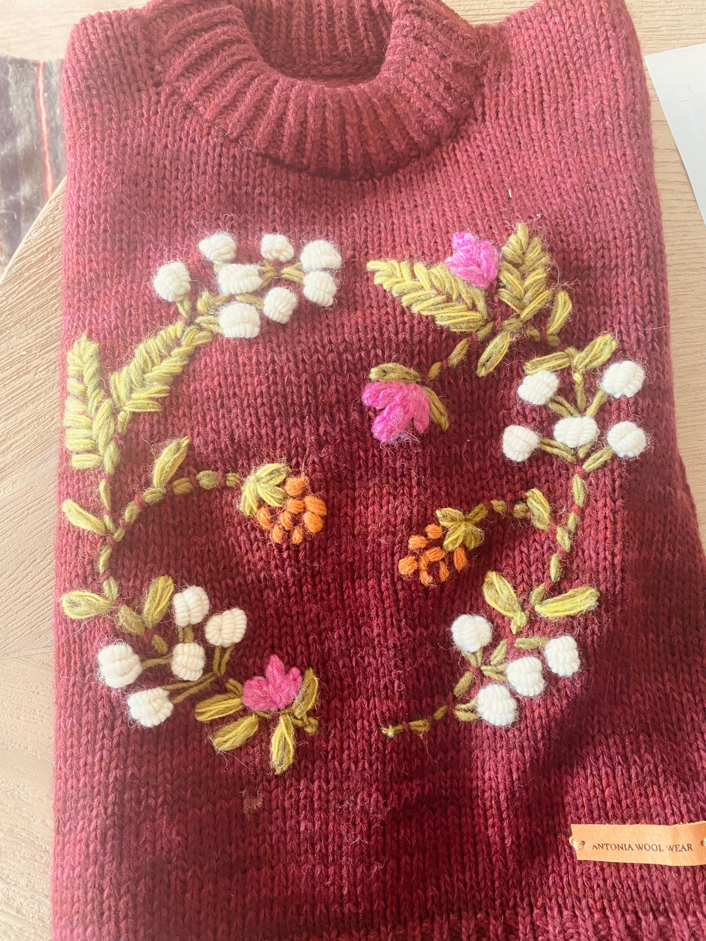 Crown Sweater - Bordeaux