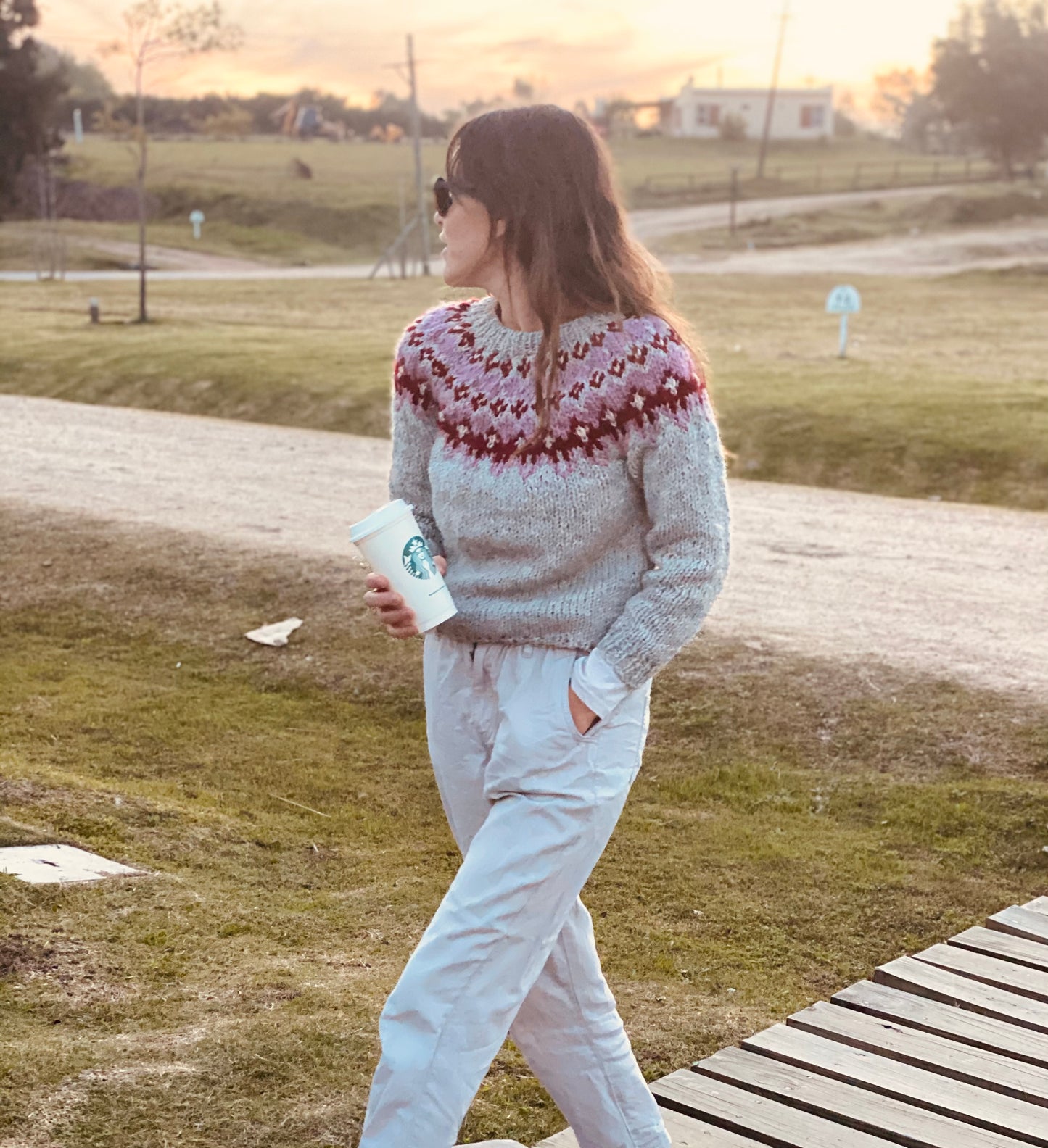 Sweater Bariloche Gris